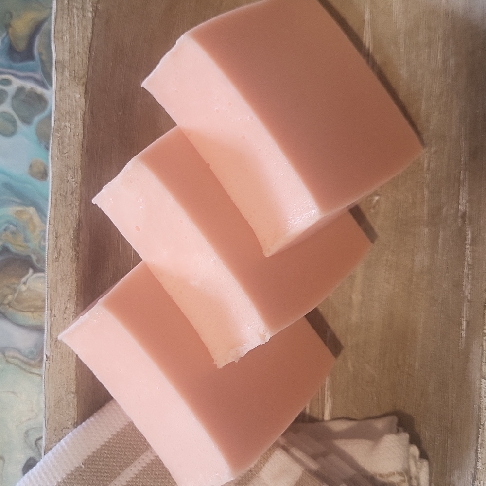 Hand Crafted SWEET ORANGE CHILI PEPPER GOATS MILK SOAP Handmade Natural Soap - Picture 8 of 10
